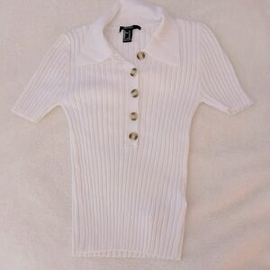 Forever 21 Ribbed Knit Top